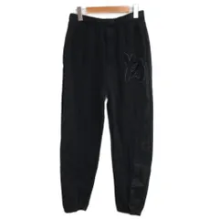 ワイスリー Y-3 ヨウジヤマモト GFX LOGO FT PNT スウェット トラックパンツ アップリケ H44805 S 黒 ブラックのサムネイル