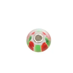 トロールビーズ trollbeads SV caprese カプレーゼ ビーズ 赤 レッド 緑 グリーンのサムネイル