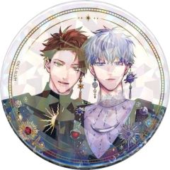 [중고] 배지·핀즈 아카하라 네그·세모리 나나코 일러스트(등신) [.Bloom&멜로키스전 2026 홀로그램 캔 배지 01.신작 일러스트]