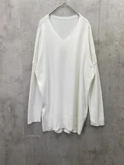 STYLE DELI スタイルデリ シャリ感ゆったりVネックニット sizeF/白 ■◇ レディースのサムネイル