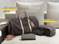 激レア 本日特価   LOUIS VUITTON ルイヴィトン 旅行バッグ ボストンバッグ ショルダーバッグ 財布 3点セットバッグのサムネイル