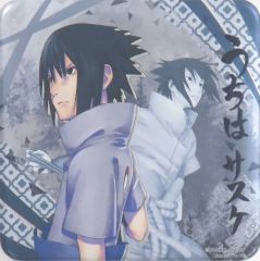 [중고] 배지·핀즈 우치하 사스케 스퀘어캔 배지 [NARUTO-나루토- 질풍전]