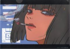 限定】日本三國 通天閣 ポップアップ 原画クリアファイル 阿佐馬芳経