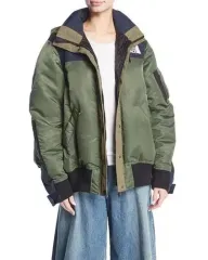 サカイ x THE NORTH FACE MA-1 グリーン mens US xs / Asia sのサムネイル