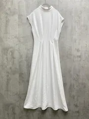 ZARA ザラ ダーツディテール ミディワンピース sizeXS/白 ■◆レディースのサムネイル