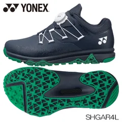 ゴルフ パークゴルフ シューズ レディース ボア ダイヤル式 YONEX ヨネックス AERUS エアラス AR4 SHGAR4L スパイクレス クッション シューズのサムネイル
