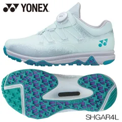 ゴルフ パークゴルフ シューズ レディース ボア ダイヤル式 YONEX ヨネックス AERUS エアラス AR4 SHGAR4L スパイクレス クッション シューズのサムネイル