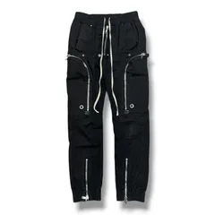 参考上代199100円 Rick Owens BAUHAUS CARGO / BLK バウハウスカーゴパンツ  リックオウエンス RU02E1377-TE ブラック 44 （18846M）のサムネイル