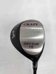 クレイジー　CRAZY BLACK　18.5度　CRAZY FW-80　フェアウェイウッド　中古　ゴルフドゥ！白山松任店【最短即日発送】のサムネイル
