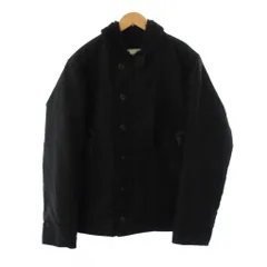トロフィークロージング TROPHY CLOTHING N-1 TR.MFG.JACKET デッキジャケット ボア アルパカ アウター 40 黒 ブラック TR25AW-505 /AN60のサムネイル