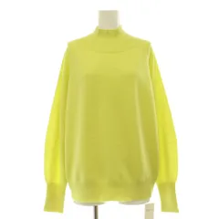 ノーリーズ Nolley's 12G オルティア ハイネックプルオーバー ニット セーター 38 イエロー /MY ■OSのサムネイル