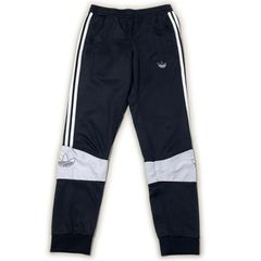 古着 adidas アディダス トラックパンツ BANDRIX ブラック L - メルカリ
