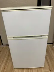 ユーイング U-ING  冷凍冷蔵庫   90L 直冷式　 UR-D90J-W　1ヵ月保証付　☆☆  福岡県福岡市近郊限定　☆☆のサムネイル