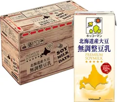 キッコーマン 北海道産大豆 無調整豆乳 SOYMILKDAYS 1000ml×6本  4930726190364/△803433のサムネイル