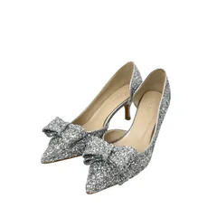 TOCCA トッカ SNOWFLAKE WALTZ STARDUST PUMPS パンプス 宝塚コラボ シルバー 36 SETZBM0001のサムネイル