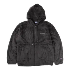 チャンピオン Champion ジャケット フリースジャケット ジップアップ アウター フーデッド メンズ ボア ZIP HOODED JACKET C3-Y615、グレーのサムネイル