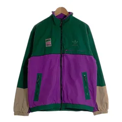 adidas Originals アディダス オリジナルス Adiplore Woven Jacket アドプロール ウーブンジャケット グリーン パープル Size 2XOのサムネイル