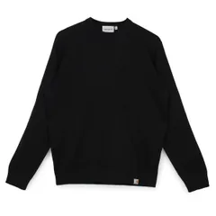 カーハート carhartt WIP ニット セーター 長袖 メンズ 無地 PLAYOFF SWEATER I024643、ブラックのサムネイル