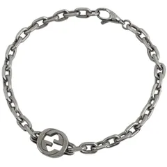 グッチ GUCCI インターロッキングG ブレスレット シルバー925 シルバー