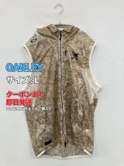 OAKLEY 中綿ベスト グレー JPN XL - メルカリ