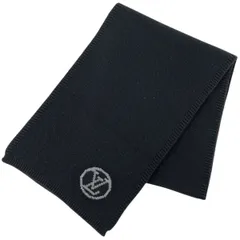 ルイ・ヴィトン Louis Vuitton ロゴ マフラー LV マフラー ウール ノワール(ブラック) レディース 【中古】のサムネイル