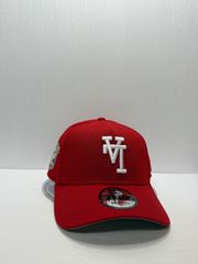 逆ロゴ 白 赤 ドジャース ニューエラ キャップ LA 限定 100 - メルカリ