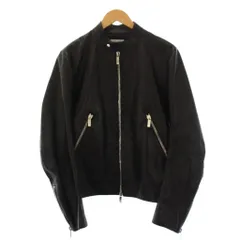 ディオールオム Dior HOMME シングルライダースジャケット 革ジャン カウレザー 38 黒 763L456J0276 /KH4のサムネイル