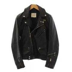ルイスレザー LEWIS Leathers AVIAKIT CYCLONE ダブルライダースジャケット レザー 黒 /KH5のサムネイル