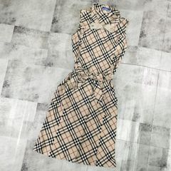 ノースリーブワンピース　ジャンパースカート　ノバチェック　Sサイズ ノースリーブワンピース ジャンパースカート ノバチェック Sサイズ