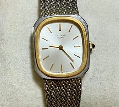 稼働 SEIKO CREDOR セイコー クレドール クォーツ スクエア - メルカリ