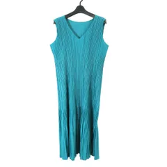 PLEATS PLEASE ISSEY MIYAKE プリーツプリーズ イッセイミヤケ 12AW グラデーションプリーツVネックノースリーブワンピース 3 PP23-JH104のサムネイル