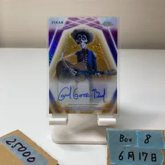 2026 Topps Chrome Disney Neon Pixar Hector 18/50 直筆サインカード Refractorのサムネイル