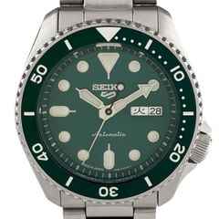 604 稼動 SEIKO 時計 ファイブ 箱付き グリーン SRPD61K1 - メルカリ