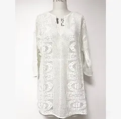 Club Monaco クラブモナコ - コットン レース チュニック トップスのサムネイル