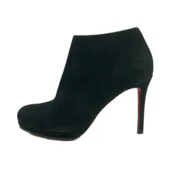 CHRISTIAN LOUBOUTIN(クリスチャンルブタン) ブーティ 37 レディース - 黒 アウトソール張替済のサムネイル