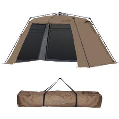 QuickTent メッシュサイドタープ ベージュ - メルカリ