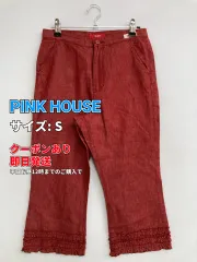 PINK HOUSE ピンクハウス パンツ S レッド レディースのサムネイル
