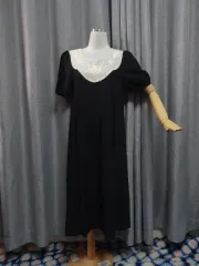 エンブロイダリー バイカラー ブラック ONE PIECEのサムネイル