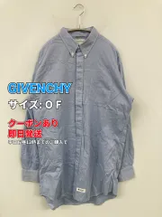 GIVENCHY ジバンシィ シャツ/ブラウス O F スカイブルー 無地 ミドル丈 長袖 メンズのサムネイル