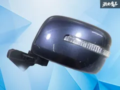 【動作OK】ワゴンR AZワゴン MH23S MJ23S サイドミラー ドアミラー 左 左側 助手席側 ウインカー付 7ピン ZLY ルナグレーパールメタリックのサムネイル