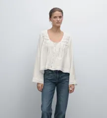 マッシモ ドゥッティ massimo dutti レイ ストリミング ブラウスのサムネイル