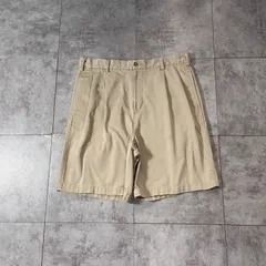 チャップス ツータック チノショーツ ベージュ W34 コットンのサムネイル