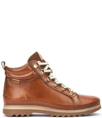 ピコリーノス レディース シューズ ブーツ・レインブーツ レザー Pikolinos Womens Vigo W3W Leather Lug Sole Booties Brandyのサムネイル
