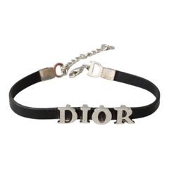2953 保存箱付き✨ Dior ブレスレット シルバー CD ロゴ 希少 刻印