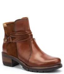 ピコリーノス レディース シューズ ブーツ・レインブーツ アンクル レザー Pikolinosan Sebastian Leather Strappy Ankle Boots Cueroのサムネイル