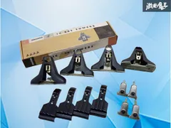 【当時物！】 ルーフレール無し車用 ベースキャリアタワー 取付金具 部品 0102 YAKIMA ヤキマ 旧車 カスタム ドレスアップにどうぞのサムネイル