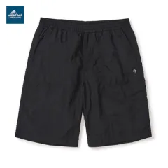 mont bell モンベル ウーブン ハーフパンツ 五分丈 半ズボン ナイロン メンズ レディース ブラック色 海外限定のサムネイル