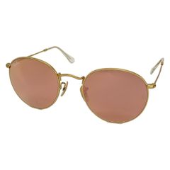 美品 Ray-Ban P ピンクゴールド サングラス Ray-Ban(レイバン) サングラス美品 - RB3447 ピンクゴールド×ゴールド