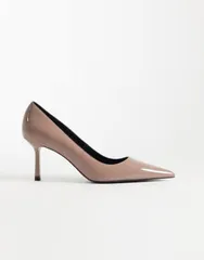 マンゴ レディース シューズ パンプス ヒール Mango heeled pumps in pale Pastel pink ピンクのサムネイル