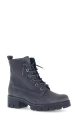 ガボール レディース シューズ ブーツ・レインブーツ Gabor Lug Sole Bootie Dark Grey グレーのサムネイル